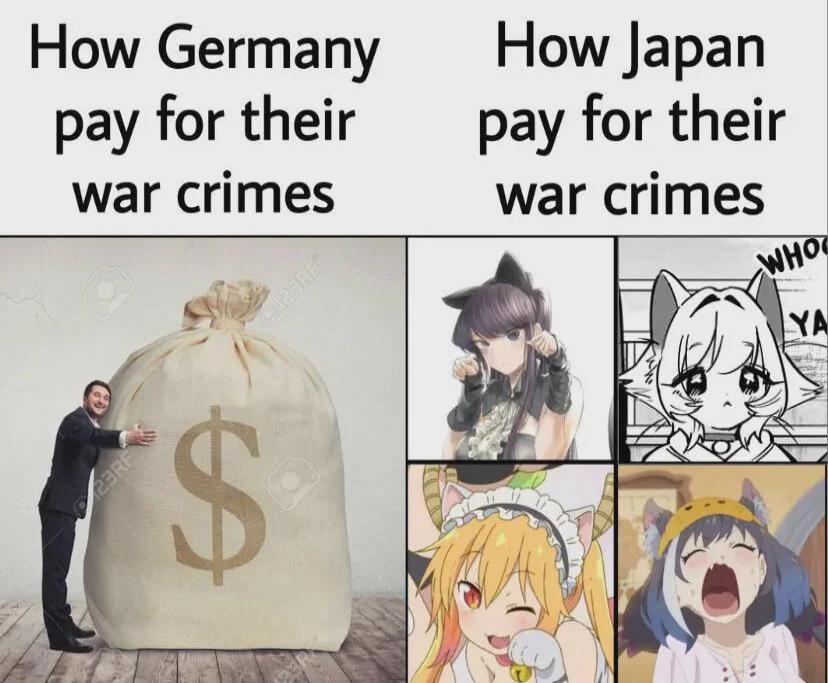 How Germany How Japan pay for their pay for their war crimes war crimes