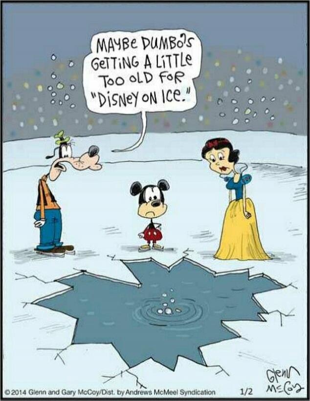 Maybe Dumbo's getting a little too old for 