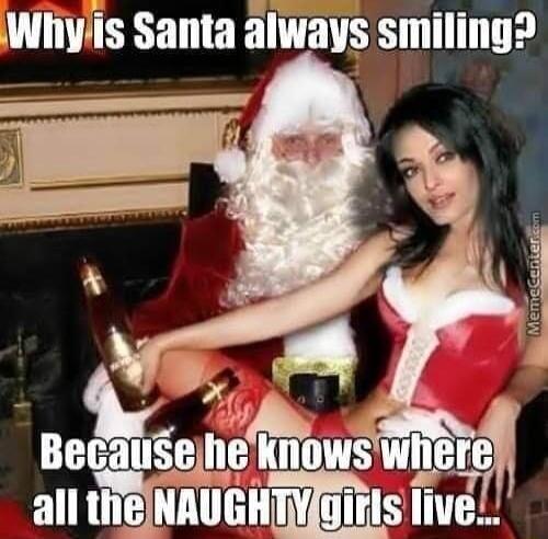 WHyis Santa always smiling ngi Ms live