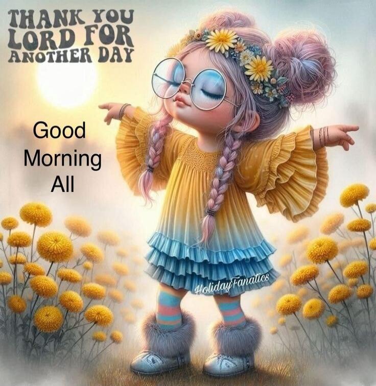 THANK YOU LORD FOR ANOTHER DAY Good Morning All Holiday Fanatics