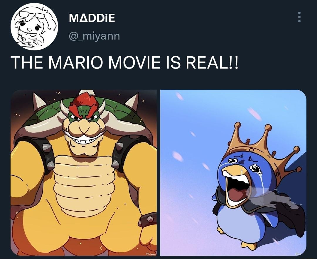 MADDIE _miyann THE MARIO MOVIE IS REAL
