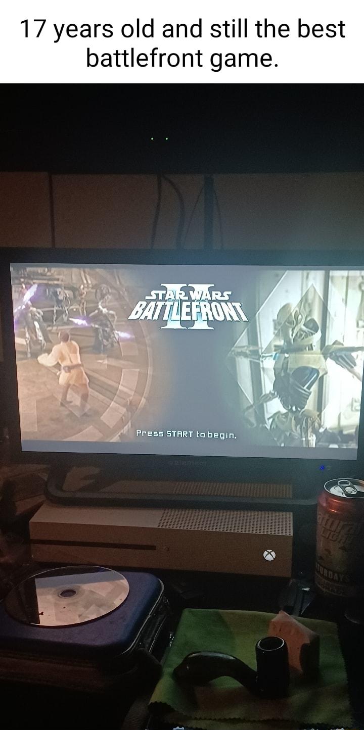 17 years old and still the best battlefront game