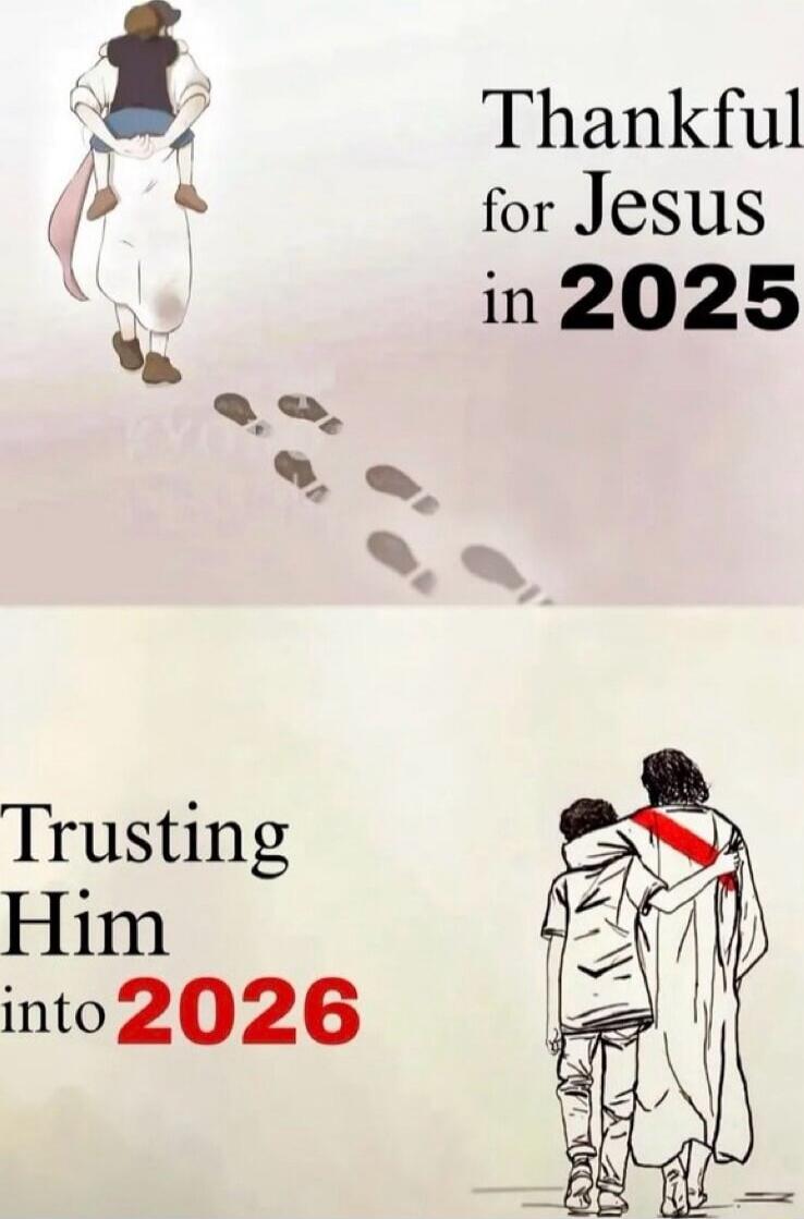 Thankful for Jesus in 2025

Trusting Him into 2026