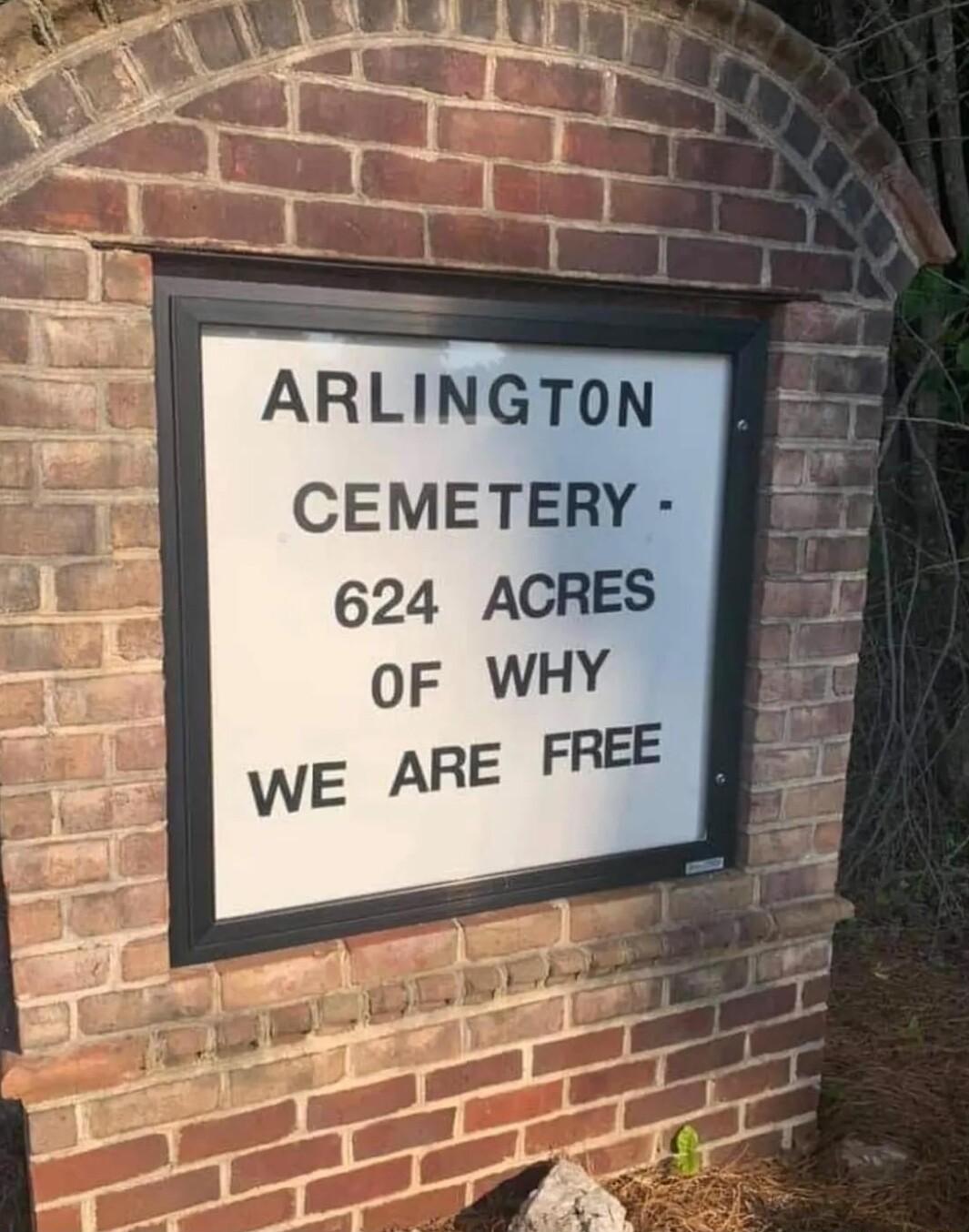 ARLINGTON CEMETERY 624 ACRES