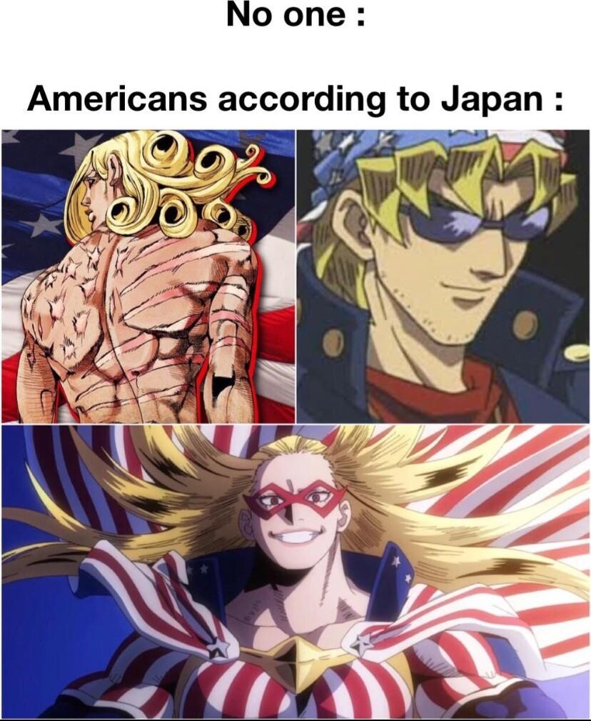 No one Americans according to Japan