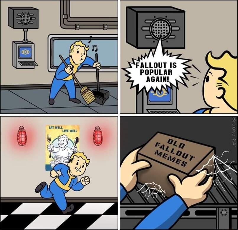 FALLOUT IS POPULAR AGAINI l