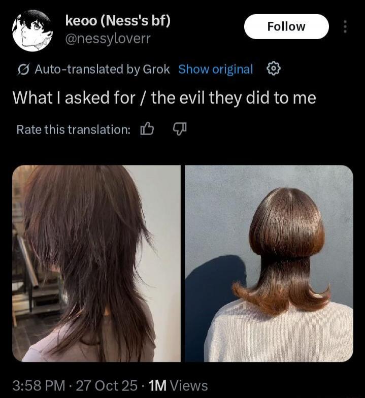 What I asked for / the evil they did to me