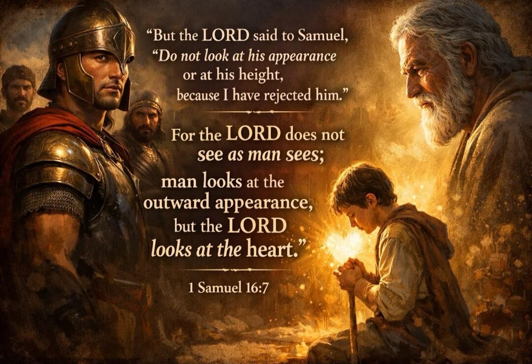 But the LORD said to Samuel, 