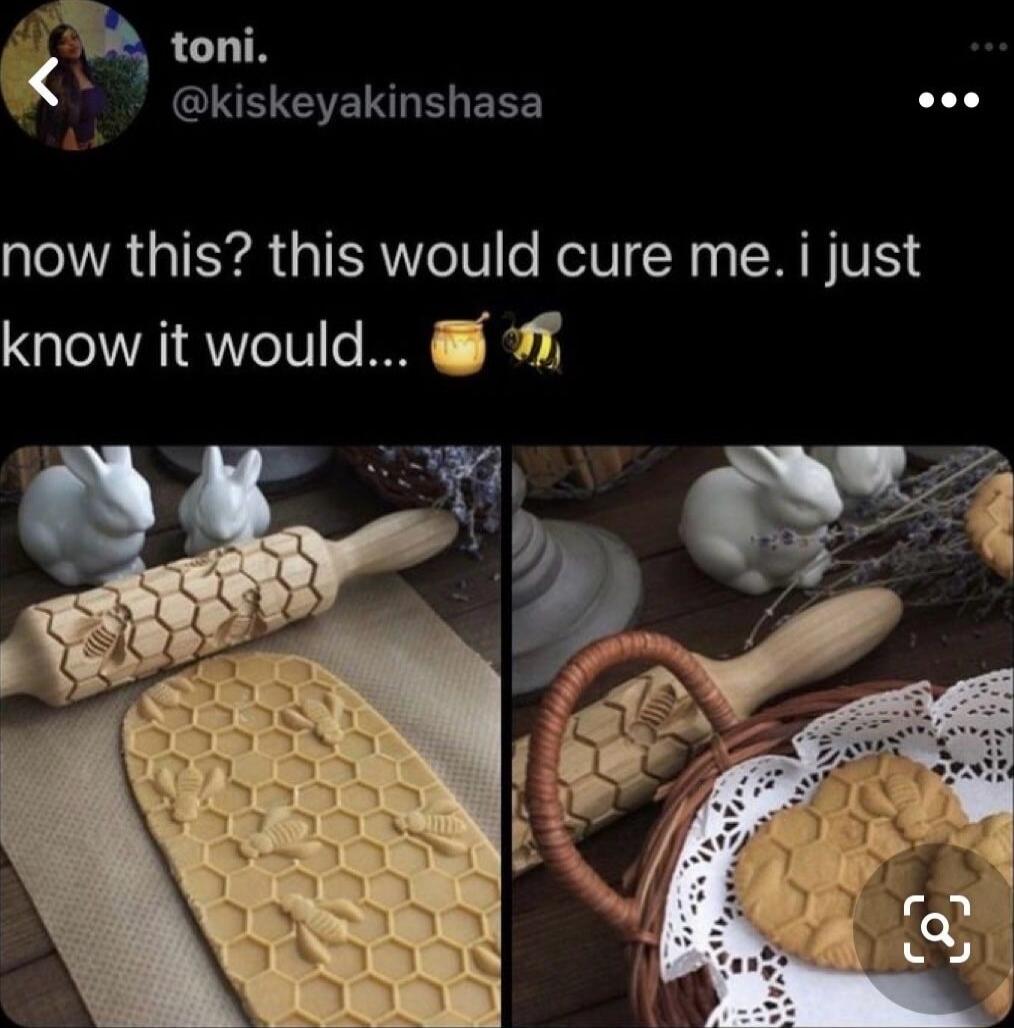 now this? this would cure me. i just know it would... 🍯🐝