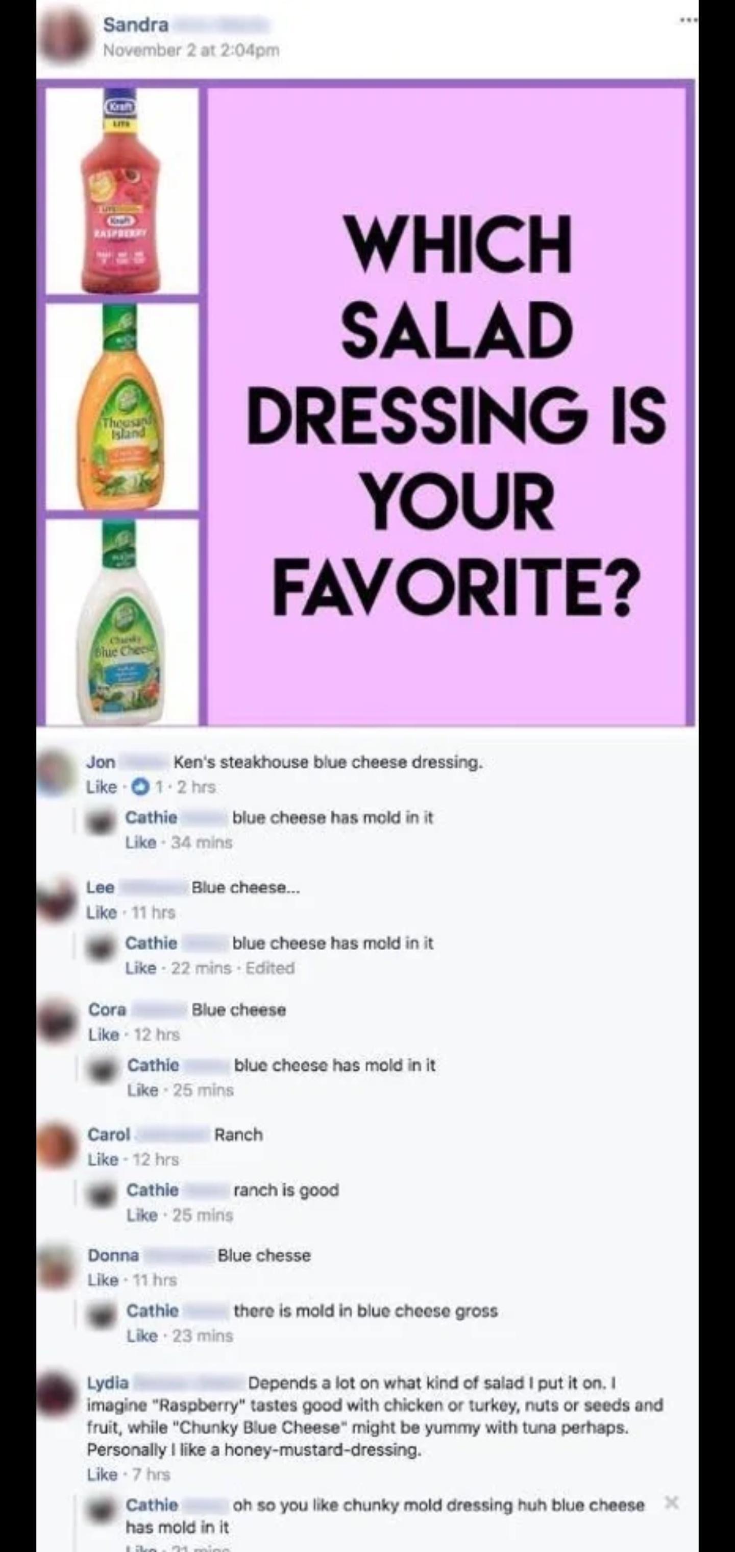 DRESSING IS YOUR FAVORITE