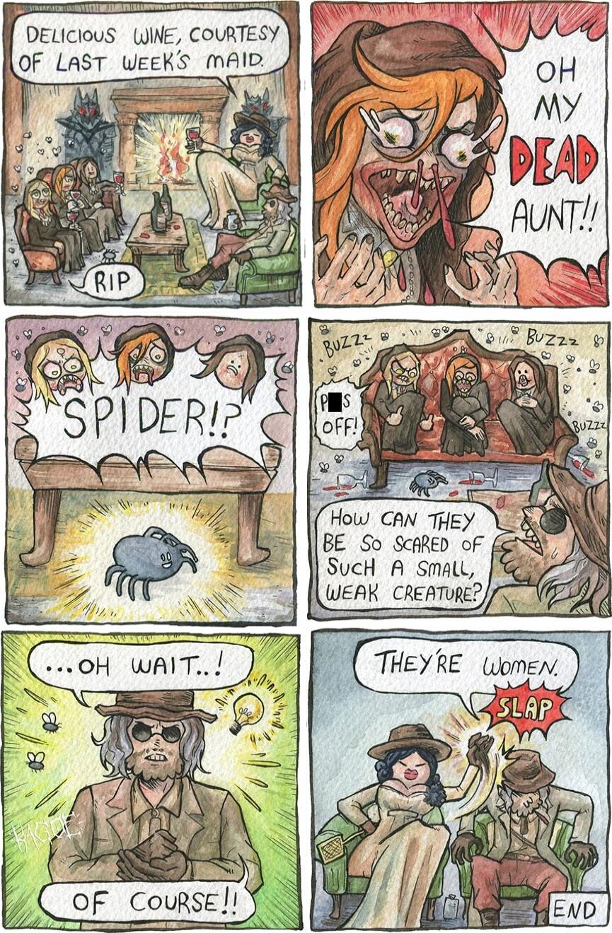 DELICiouS JNE COURTESY lOF LAST WEEKS MAID g4 BE So ScRed of SucH A Smalt