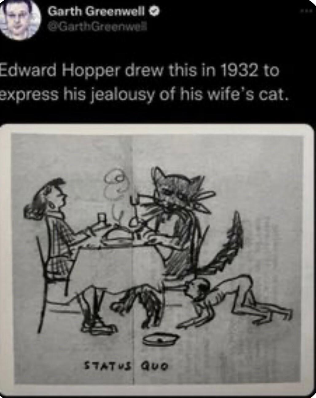 Garth Greenwell G VETG R TV T R QIR R K VR 6 express his jealousy of his wifes cat STATvS Quo
