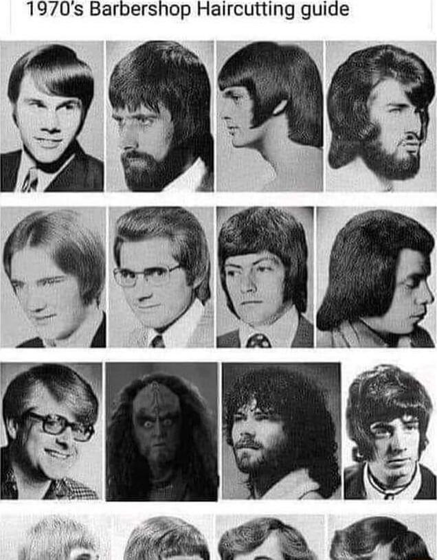 1970s Barbershop Haircutting guide