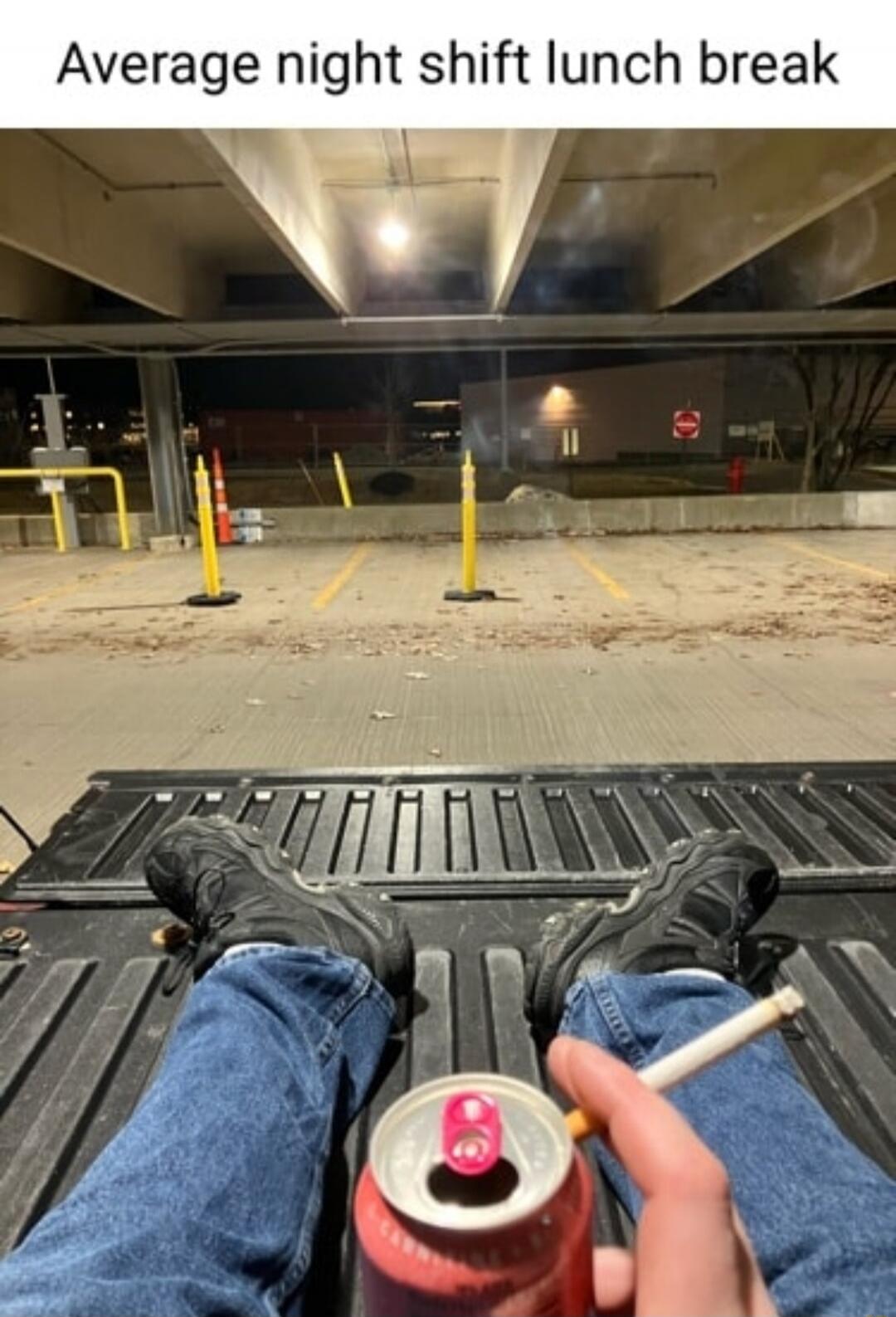 Average night shift lunch break