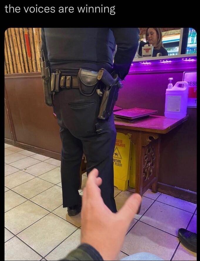 the voices are winning