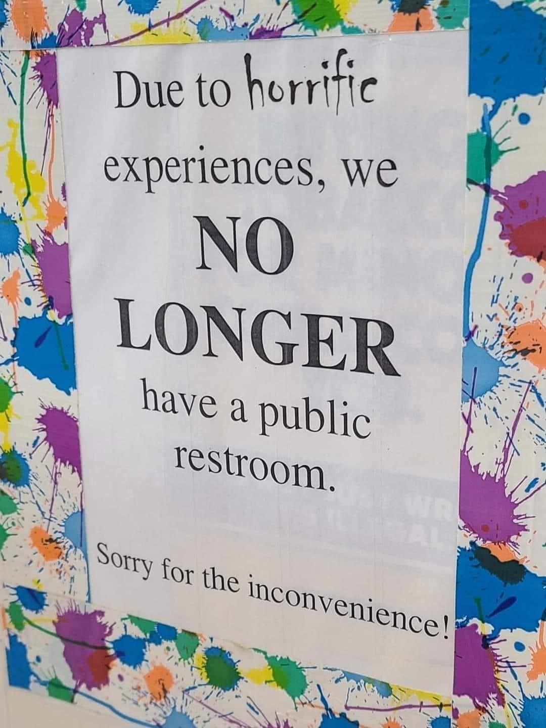 Due to horrifie experiences we