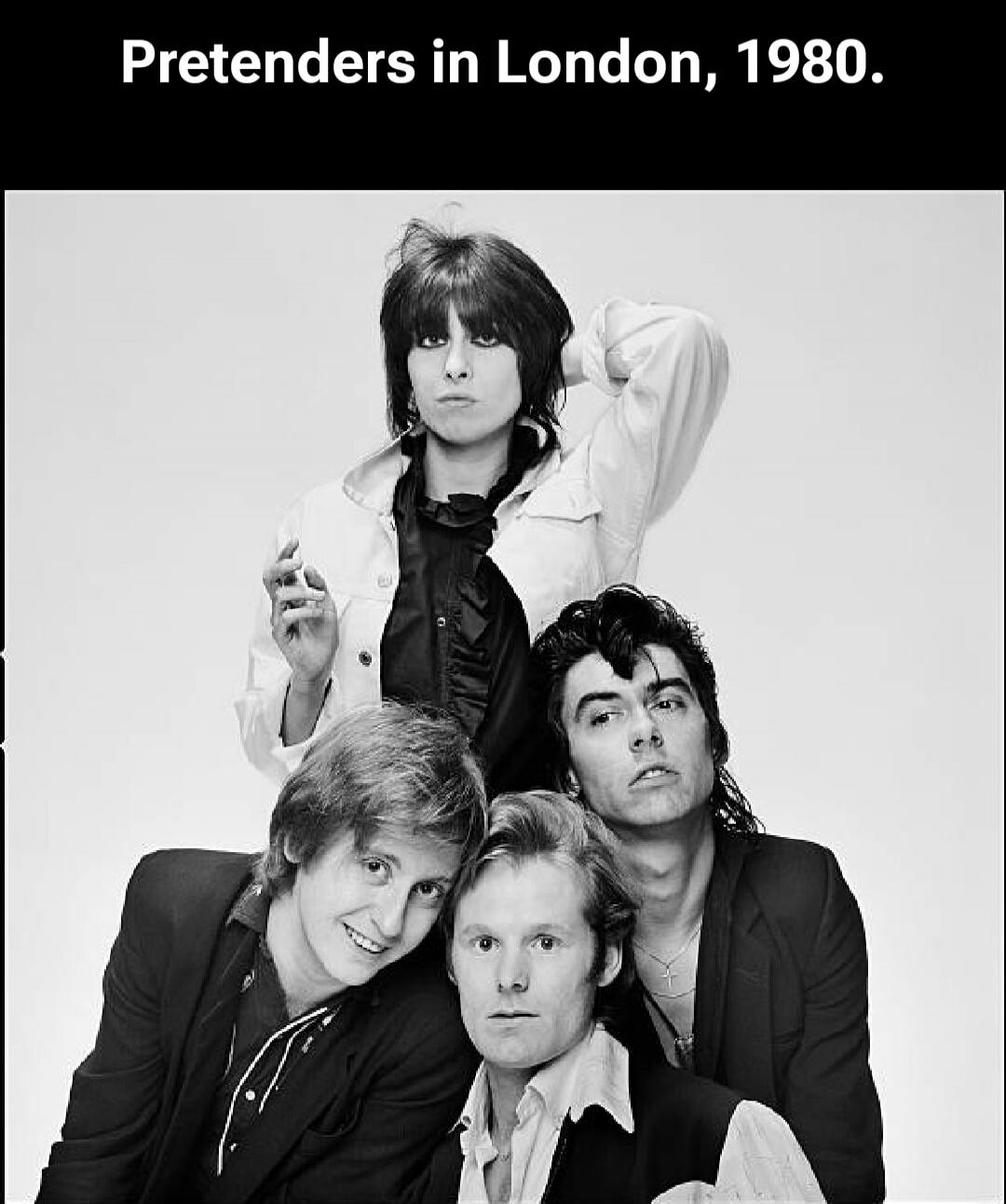Pretenders in London, 1980.