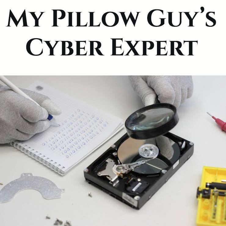 MY PILLOW GUYS CYBER EXPERT