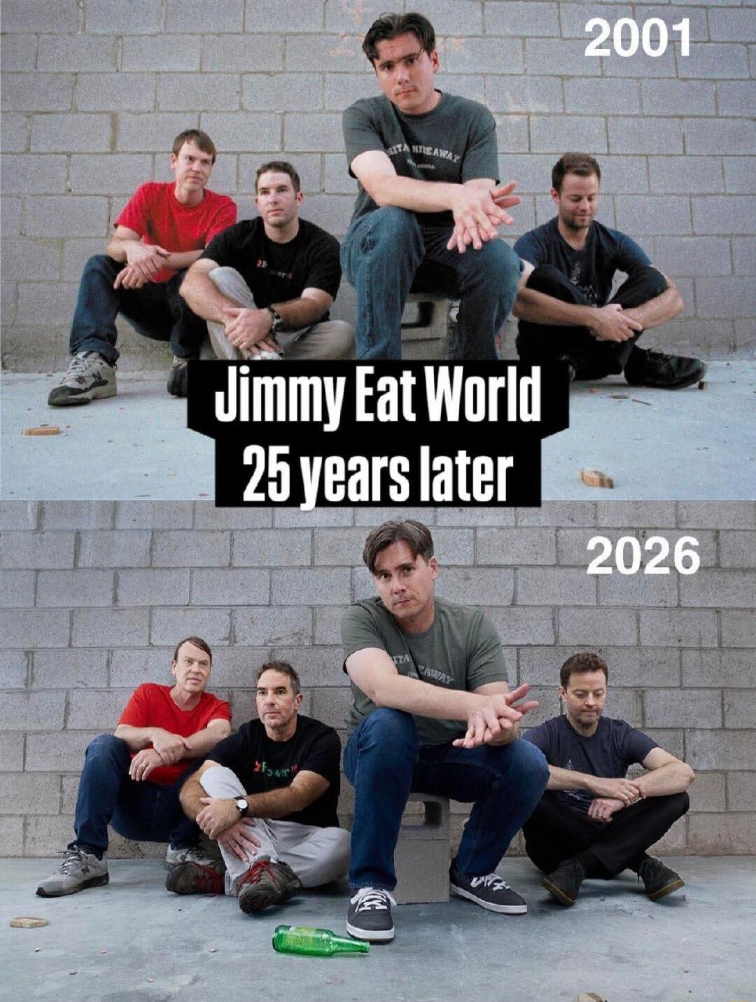 2001 Jimmy Eat World 25 years later 2026