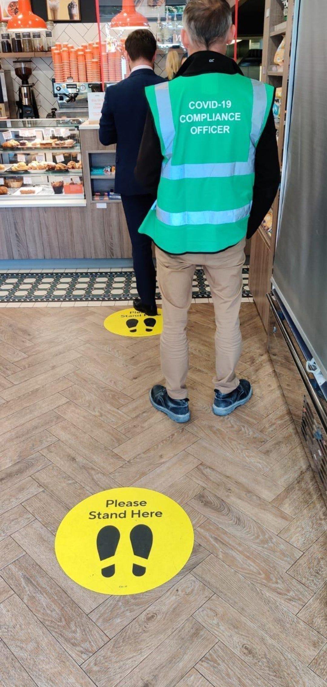 Please Stand Here