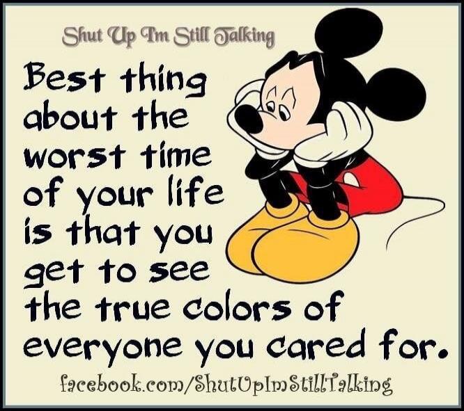 Shut Up I'm Still Talking
Best thing about the worst time of your life is that you get to see the true colors of everyone you cared for.
facebook.com/ShutUpImStillTalking