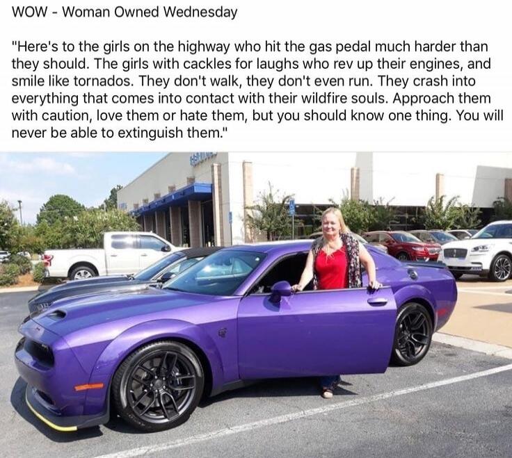 WOW - Woman Owned Wednesday 