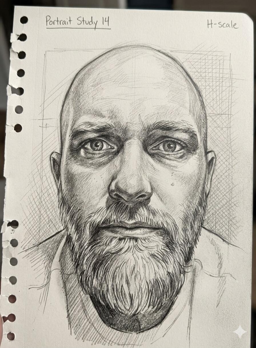 Portrait Study 14 H-scale