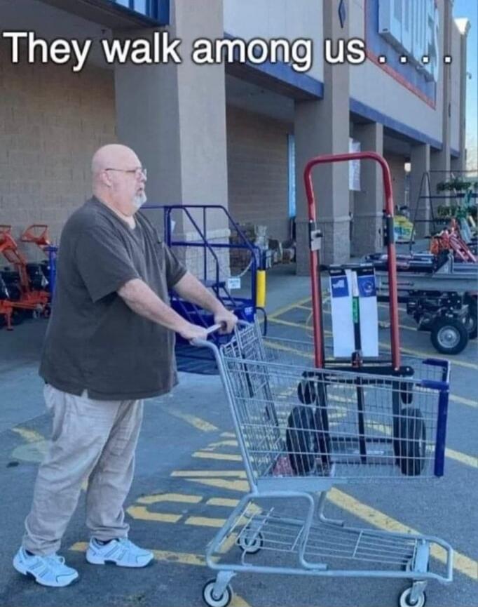 They walk among us . . . .