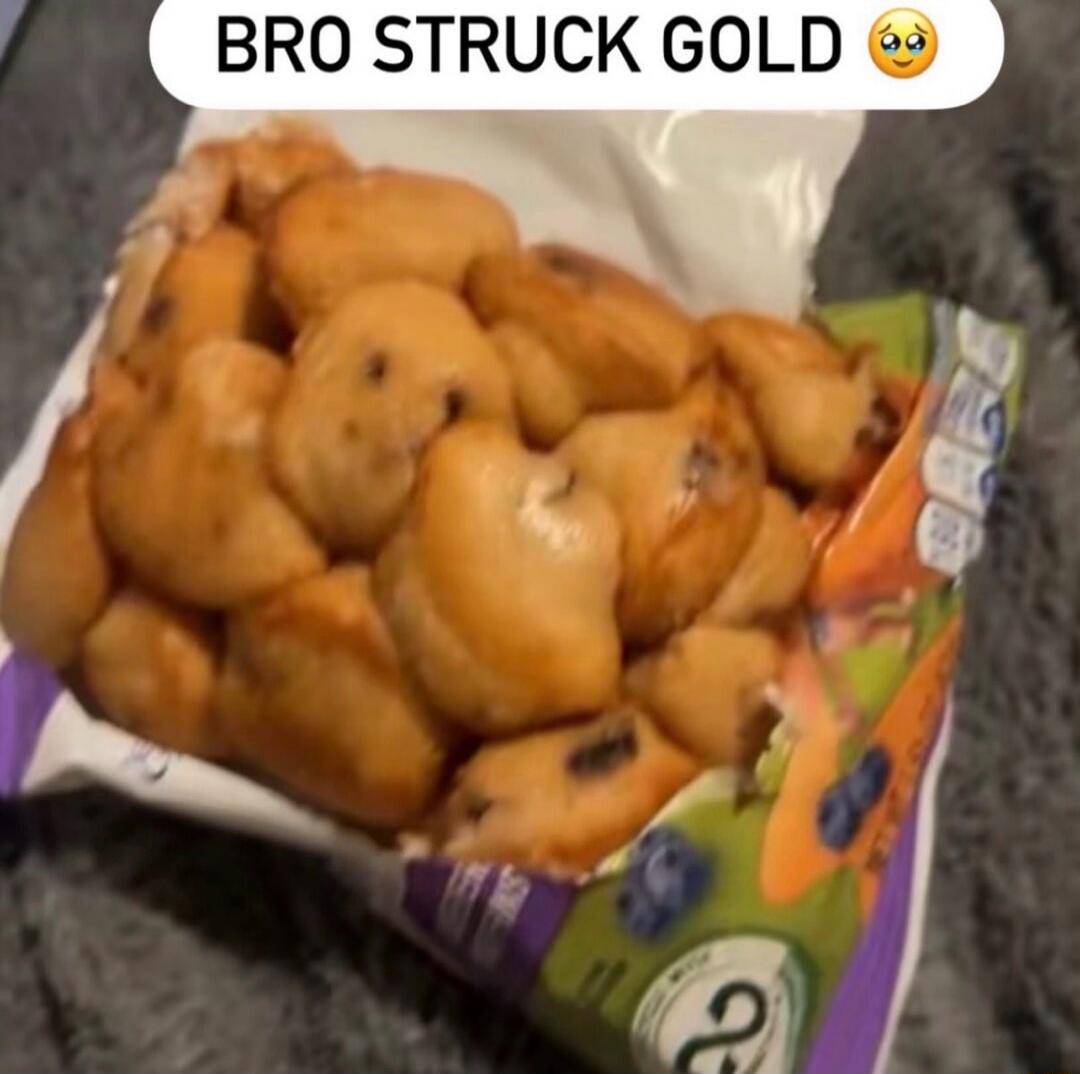 BRO STRUK GOLD 😳