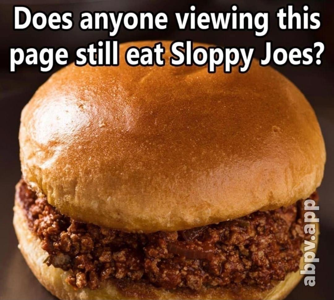 DL E T L RV T T RO TE page stillfeatiSloppy Joes abpvapps