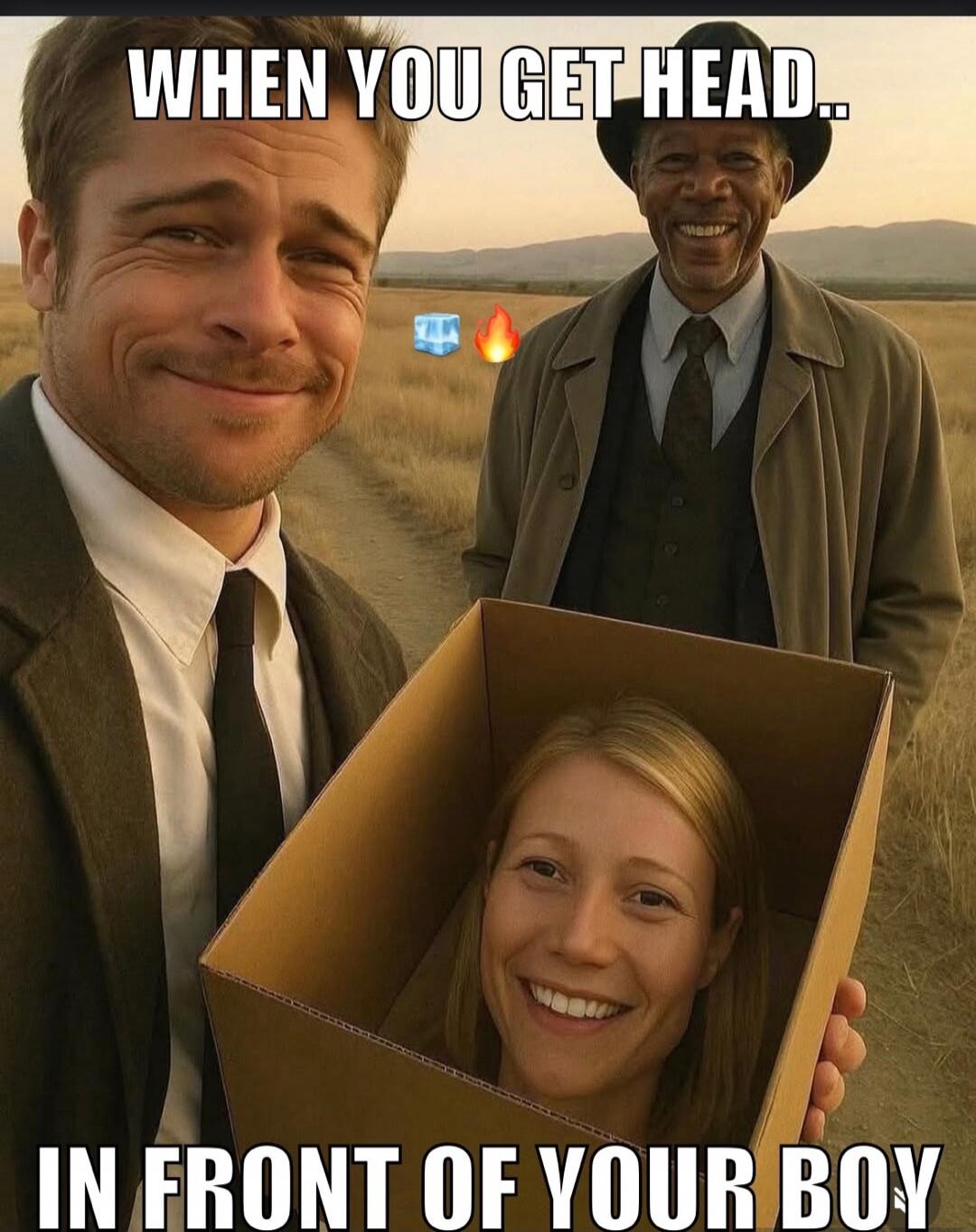 WHEN YOU GET HEAD.. IN FRONT OF YOUR BOY