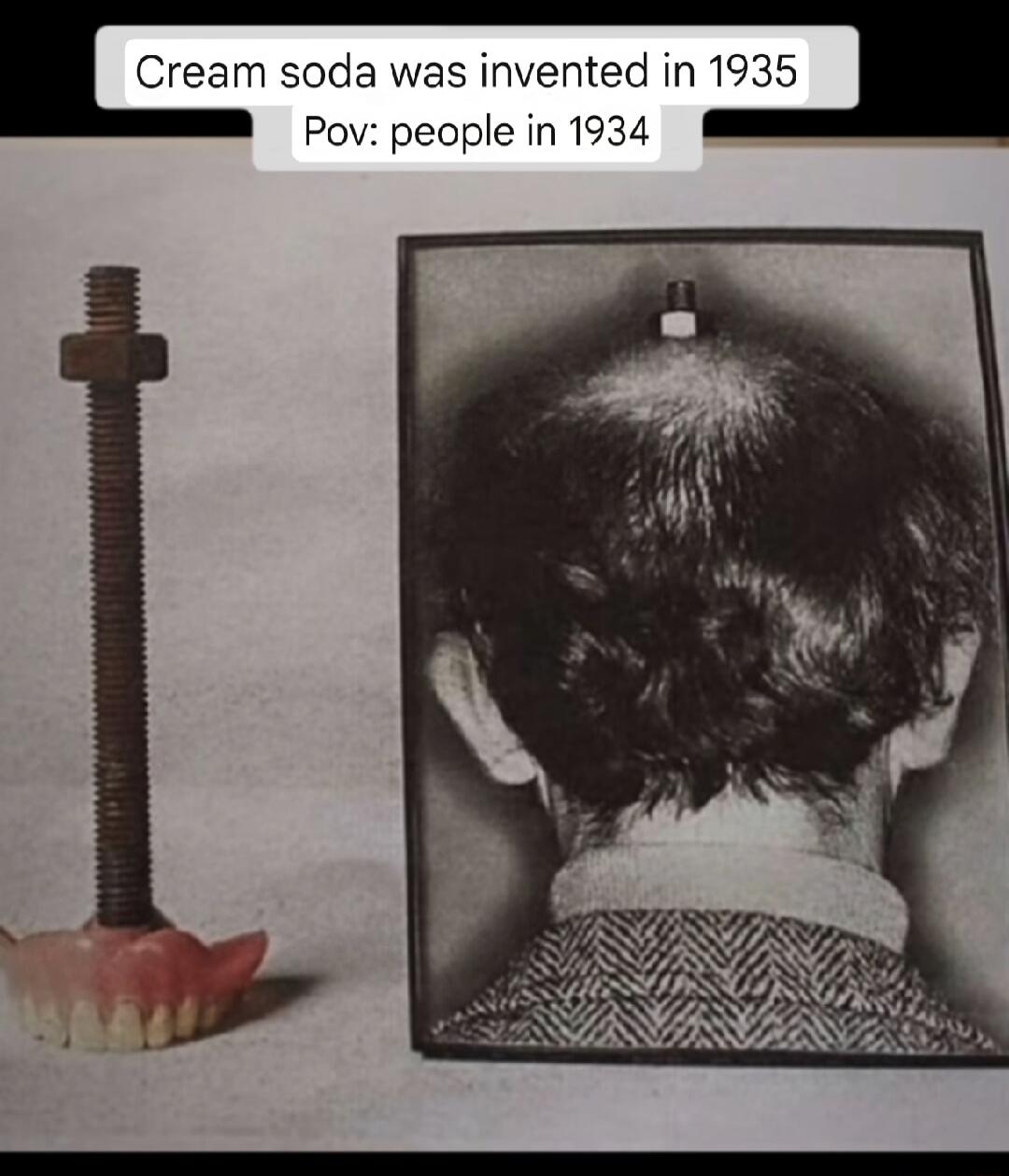 Cream soda was invented in 193 Pov people in 1934