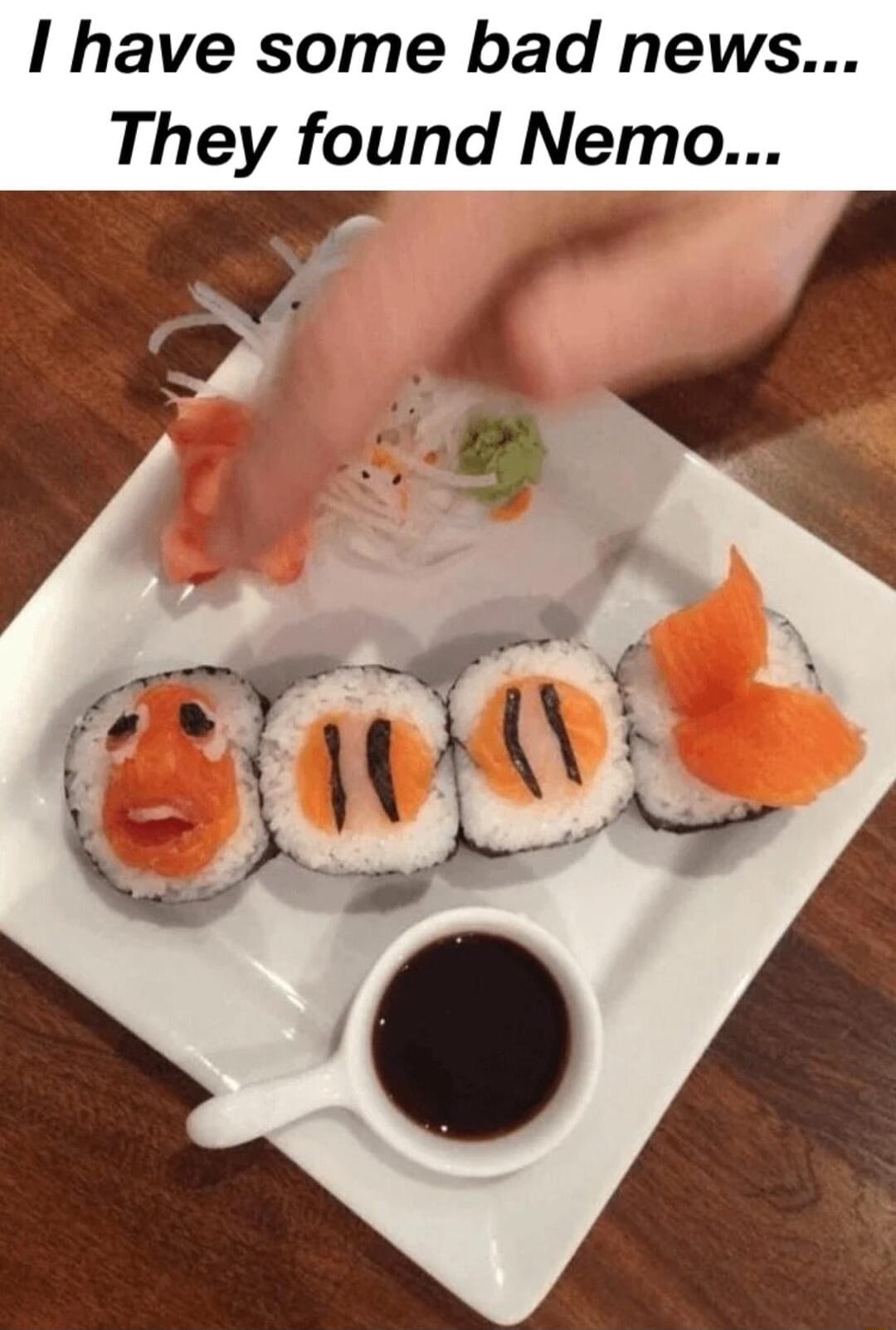 I have some bad news They found Nemo