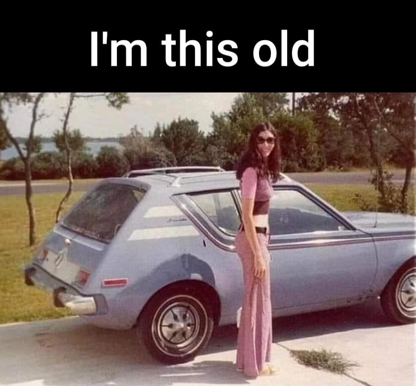 I'm this old