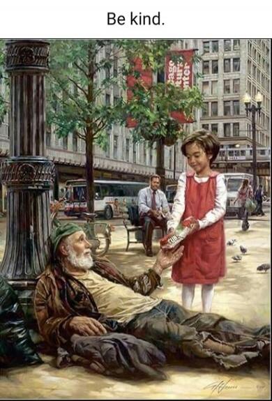 Be kind.