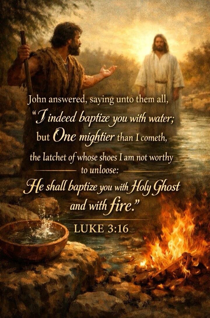 John answered, saying unto them all, 