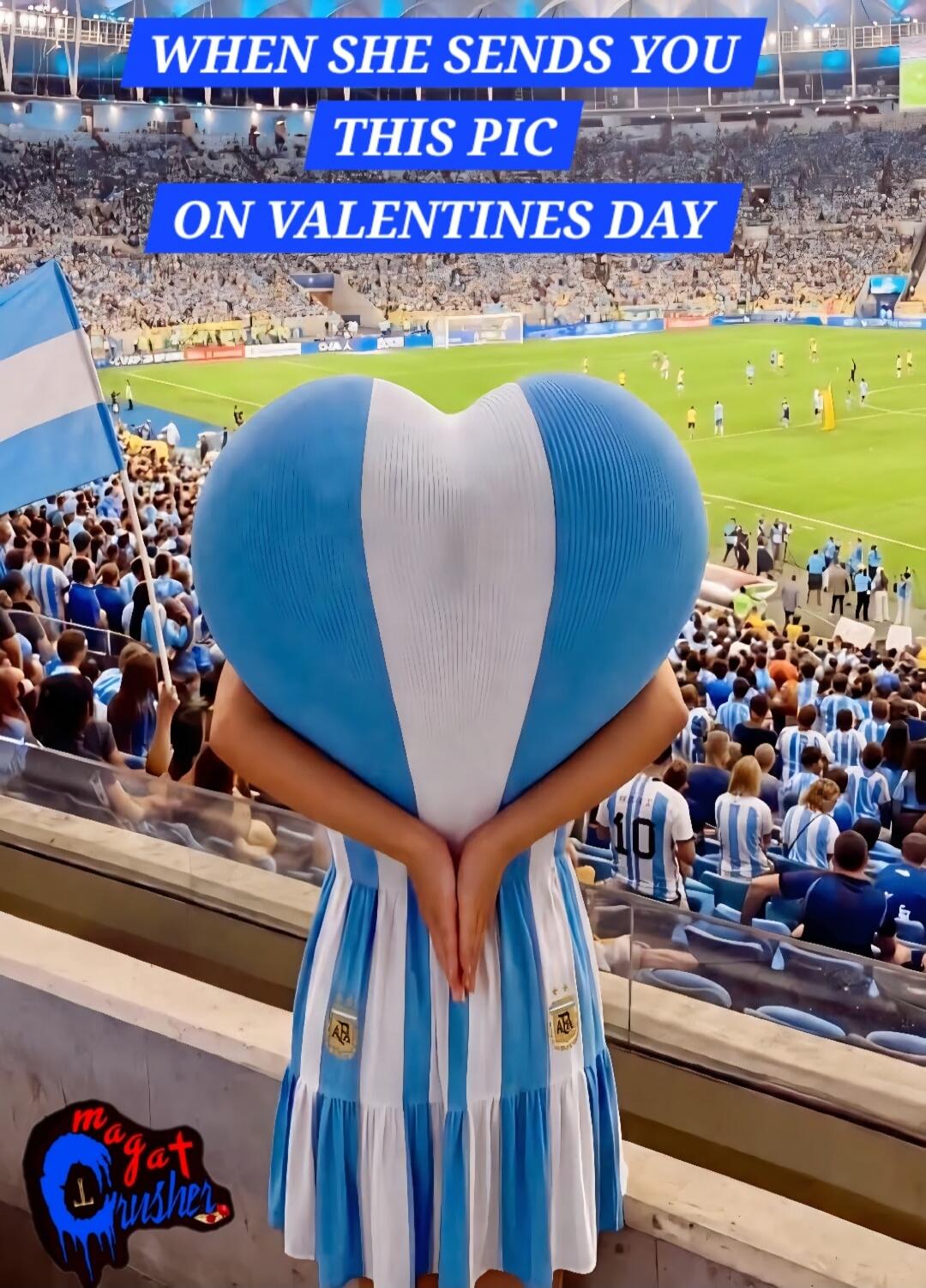 WHEN SHE SENDS YOU THIS PIC ON VALENTINES DAY
