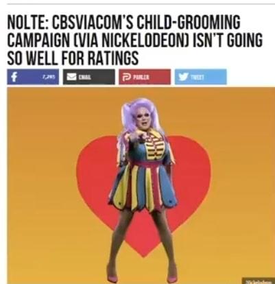 NOLTE CBSVIACOMS CHILD GROOMING CAMPAIGN VIA NICKELODEON ISNT GOING SO WELL FOR RATINGS