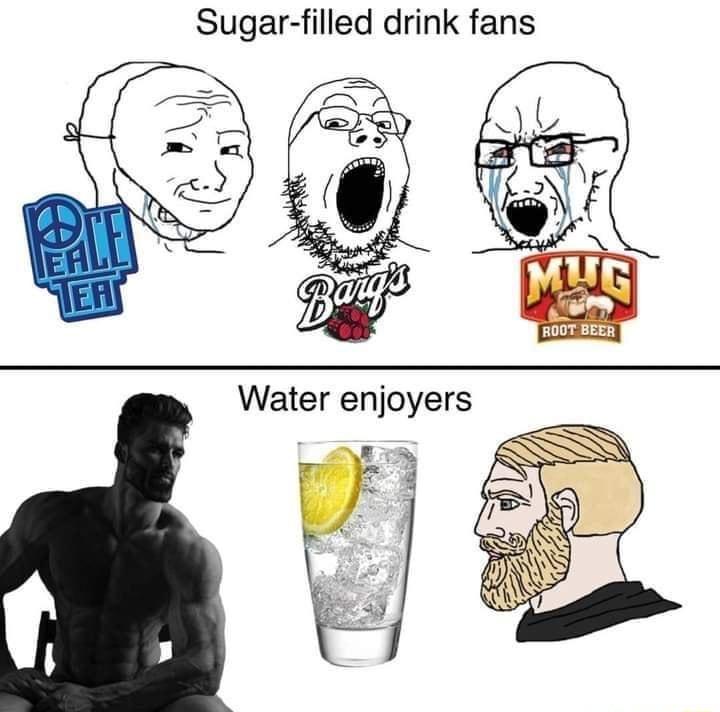 Sugar filled drink fans