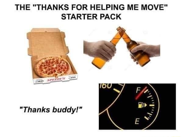 THE THANKS FOR HELPING ME MOVE STARTER PACK