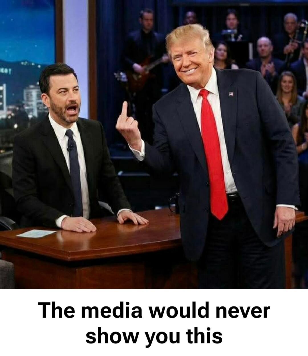 The media would never show you this