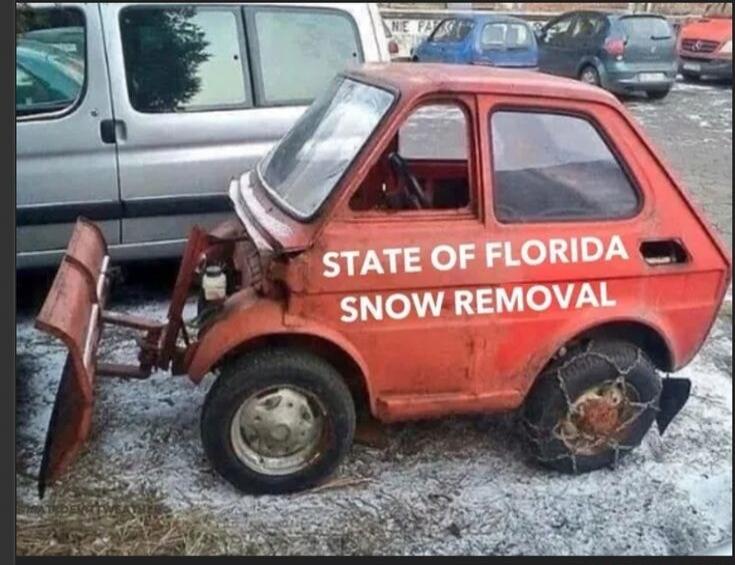 STATE OF FLORIDA SNOW REMOVAL