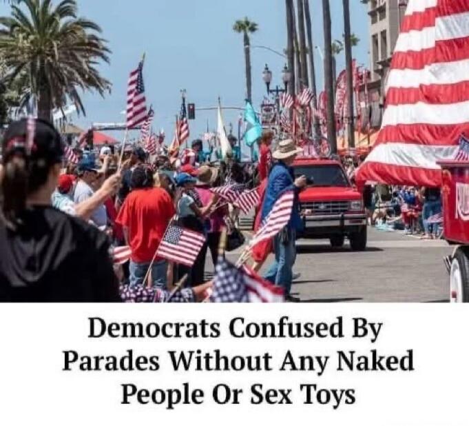 Democrats Confused By Parades Without Any Naked People Or Sex Toys