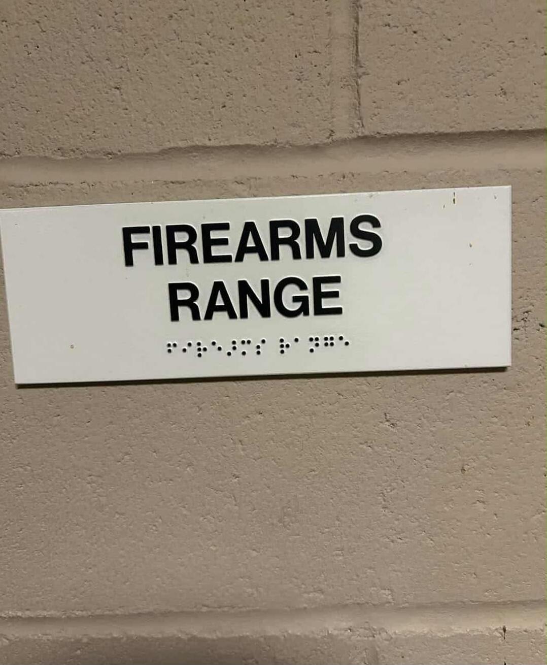 FIREARMS RANGE