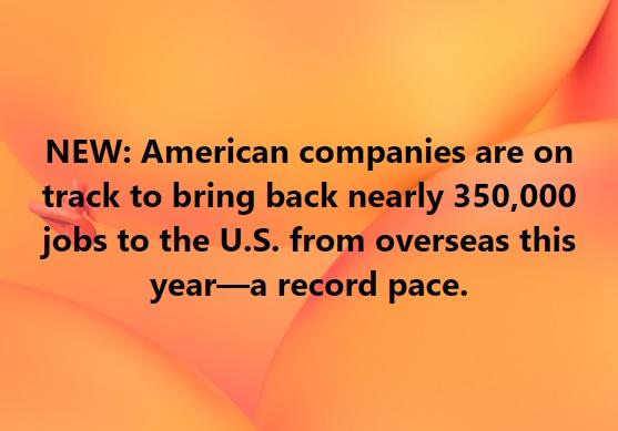 NEW American ompames are on track to bring back nealy 350000 95 to the US from overseas this yeara record pace