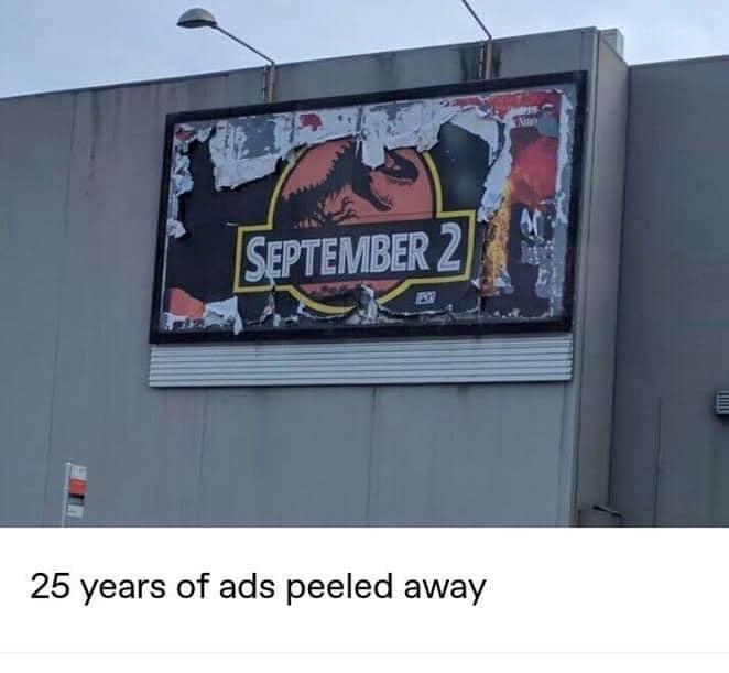 25 years of ads peeled away
