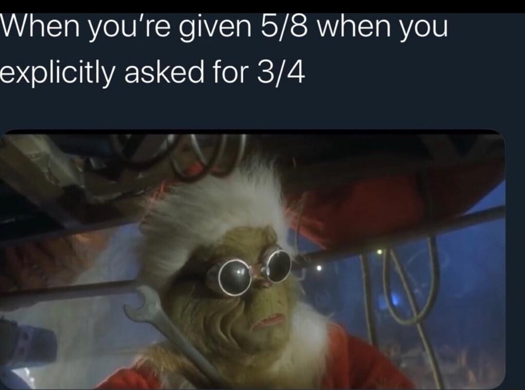 When youre given 58 when you explicitly asked for 34