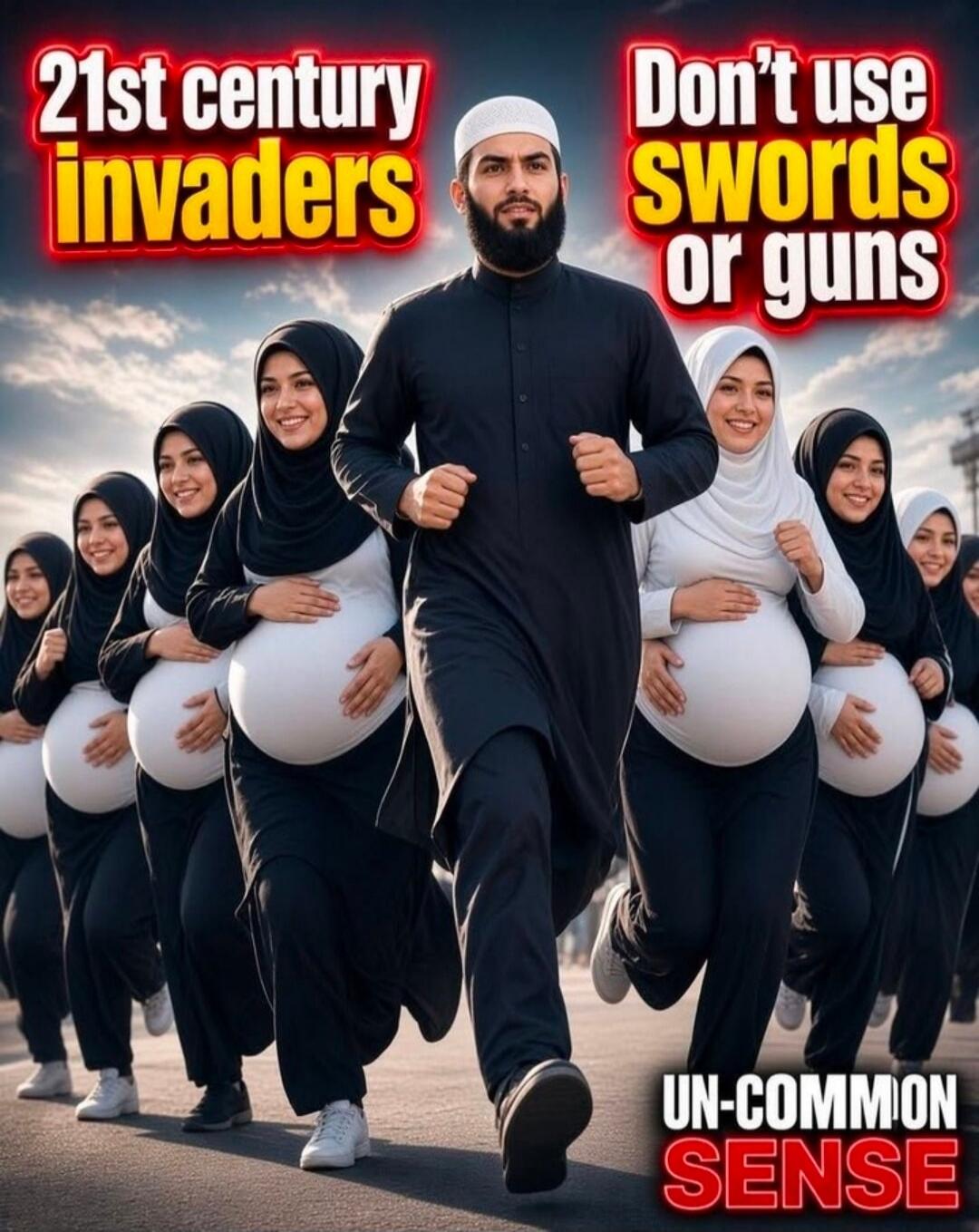 21st century invaders Don't use swords or guns UN-COMMON SENSE