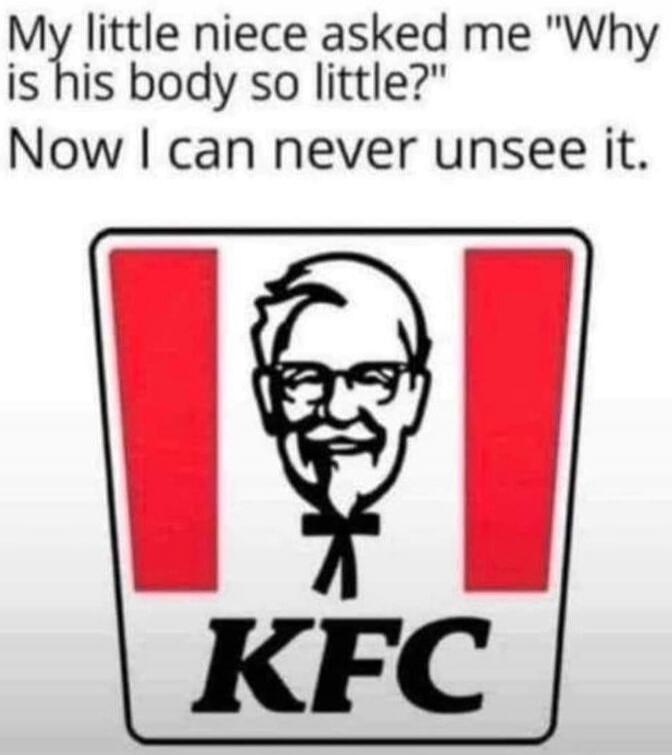My little niece asked me 