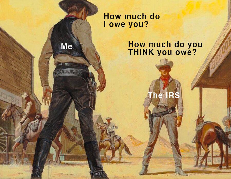 e How much nof lowe you How much do you THINK you owe